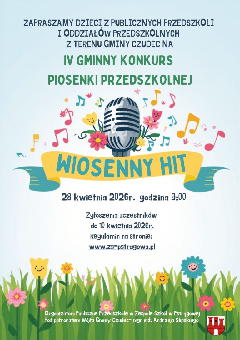 IV Gminny Konkurs Piosenki Przedszkolnej