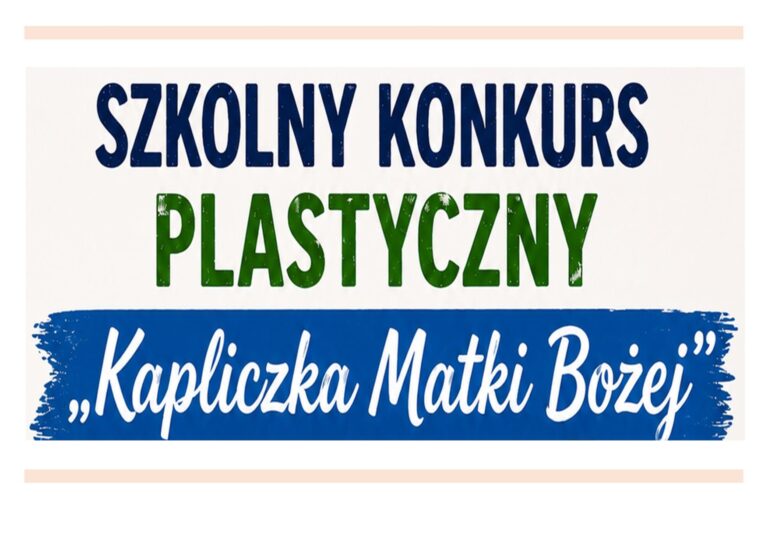 SZKOLNY KONKURS PLASTYCZNY
